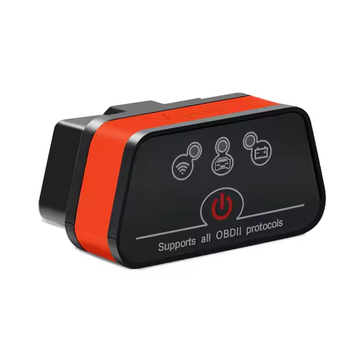 Orange Vgate ICar2 ELM327 V2.1 OBD2 Wifi Adapter OBD2 Scanner WIFI Car Code DiagnosticTool for Android/PC/ IOS