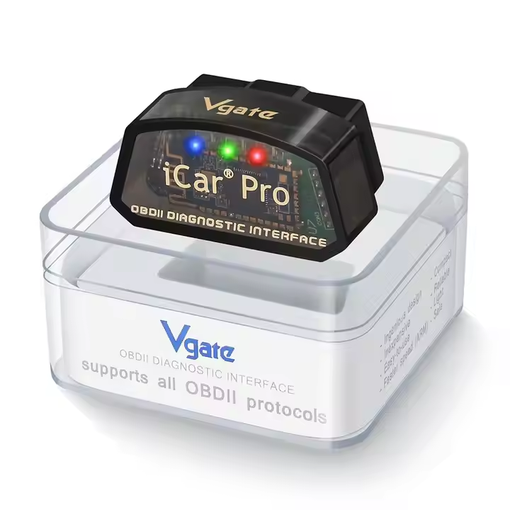 Vgate ICar Pro OBD2 Wireless Connection BLE Diagnostic Tool Lower Power Consumption for Android