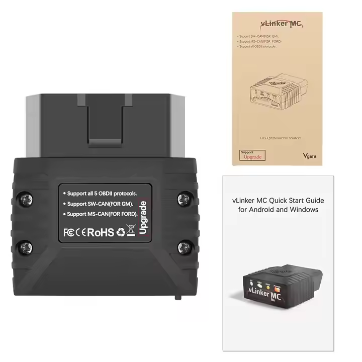 Good Quality Vgate VLinker MC BT 3.0 OBD2 Diagnostic Scanner Support Elm327 Diagnostic Function for Android & Windows