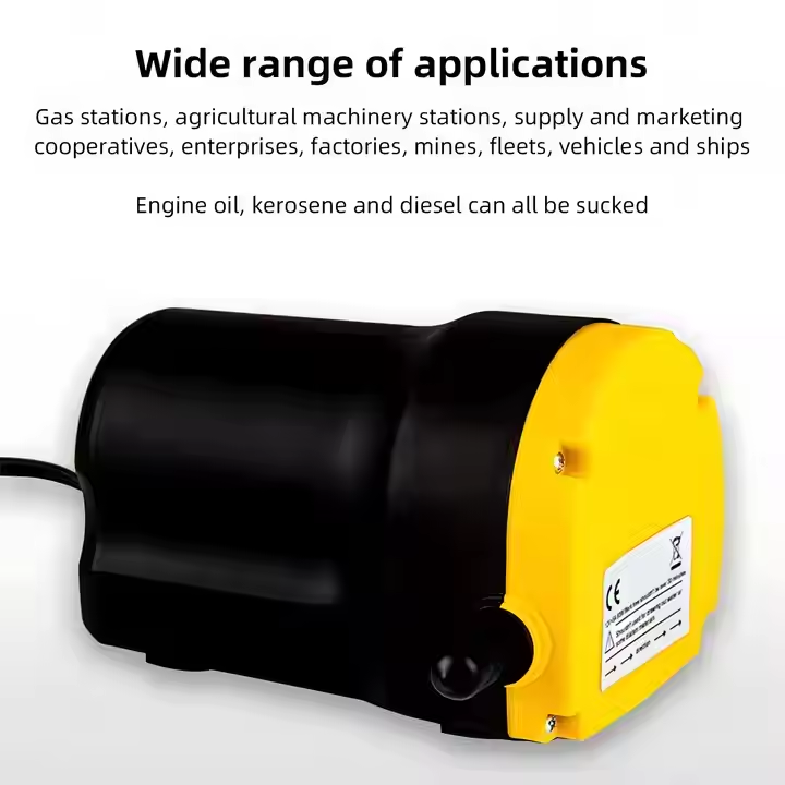 Portable 12V Self-Priming Motor Oil Pump for Car Motorcycle and Boat Engine Oil Suction Pump