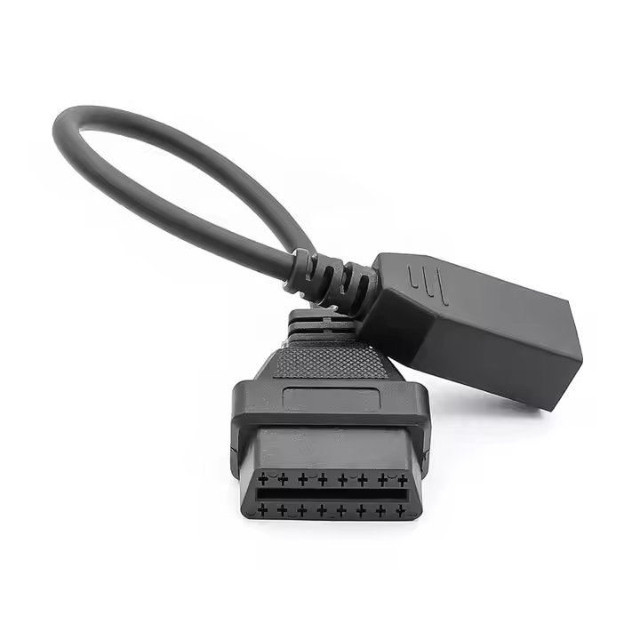 ﻿  Best Quality Obd1 to Obd 2 Car Connective Cable 3 Pin Compatible for Honda Old Car with Male Connector