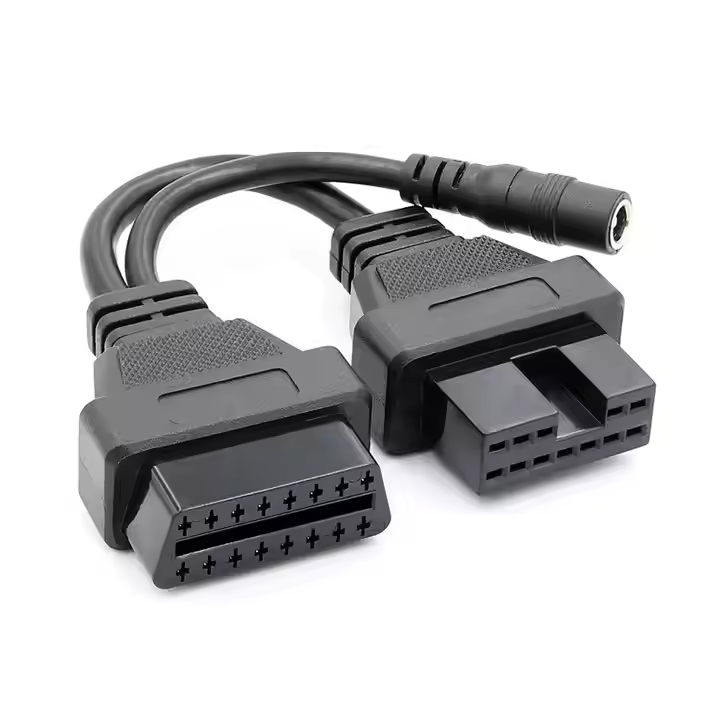 Connector Obd 16pin Female to 12pin Diagnoistic Cable for Mitsubishi