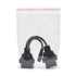 Connector Obd 16pin Female to 12pin Diagnoistic Cable for Mitsubishi