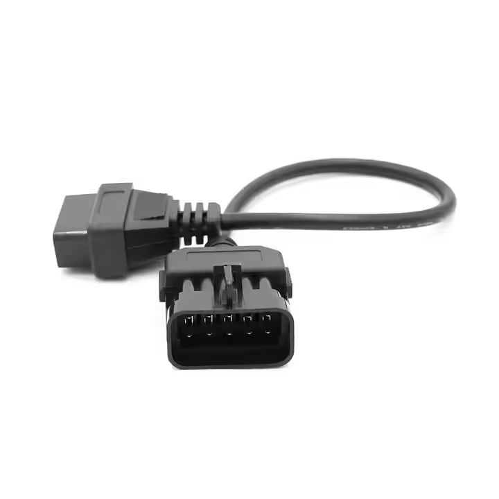 10Pin OBDII Extension Cable for Opel Connector Cable for Opel OPCOM Diagnostic Adapter for Opel 10 Pin to OBDII 16 Pin