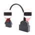 Sales Well Obd2 Pass Through Cable Obd 2 Cable 22 Pin Connector for TOYOTA Old Car OBD1 to OBD2 16PIN Cable