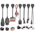 Hot Sell 8pcs Full Set Cables for Cars OBD2 Cables Full Set Works With Auto TCS Diagnostic Tool Scanner