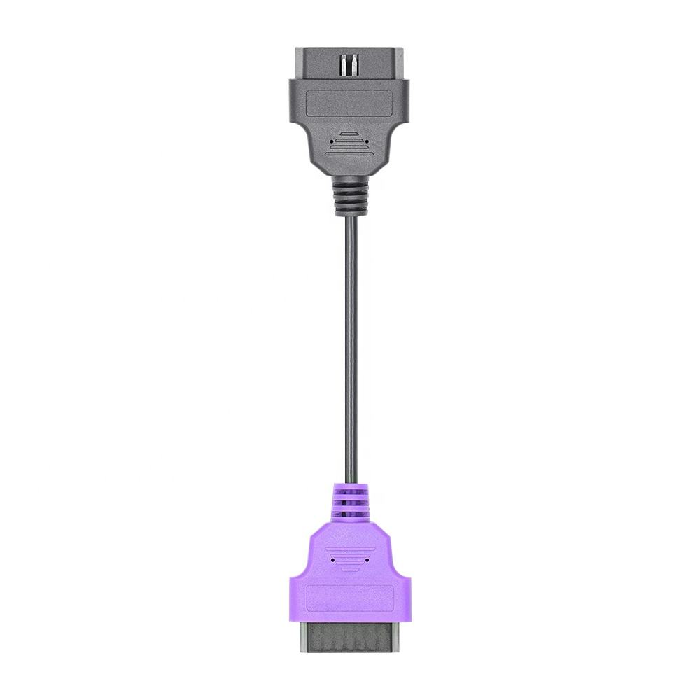 MultiECUScan Connector Adapter Connect Cable 4 Colors Bundle Used for OBD2 Scanner Auto Diagnostic Tool for Fiat