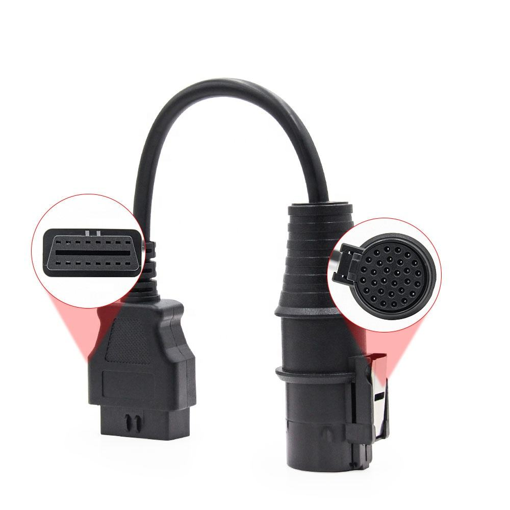 Compatible for IVECO 30PIN to 16PIN FEMALE Diagnostic CABLE for COMMERCIAL VEHICLE