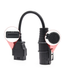 Compatible for IVECO 30PIN to 16PIN FEMALE Diagnostic CABLE for COMMERCIAL VEHICLE