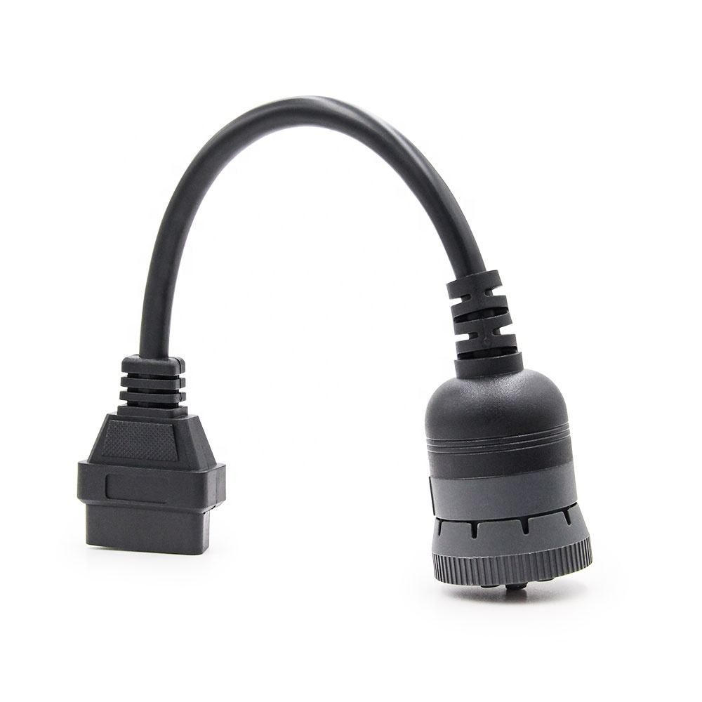 Super Quality J1939 9pin to OBD2 Adapter for Cummins 9pin Connector Truck Diagnostic J1939 Converter