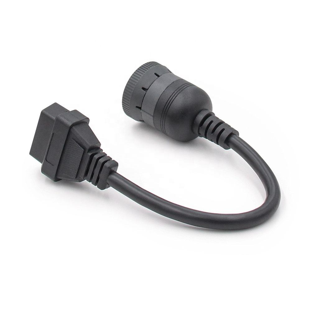 Super Quality J1939 9pin to OBD2 Adapter for Cummins 9pin Connector Truck Diagnostic J1939 Converter