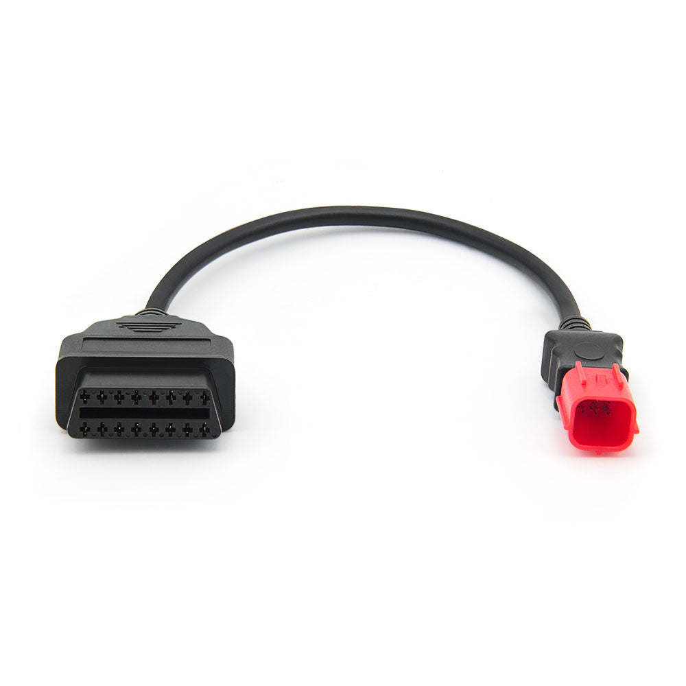 OBD2 Cable for Motorcycle 6PIN to 16PIN OBD2 Adapter Compatible for Honda Motorcycle