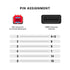 OBD2 Cable for Motorcycle 6PIN to 16PIN OBD2 Adapter Compatible for Honda Motorcycle