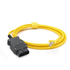 High Quality OBD2 Ethernet ENET Yellow Cable Compatible for BMW Brush Hidden Upscale Programming