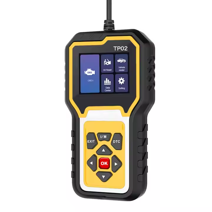 TP02 Code Reader Automotive Full System Diagnosis Car Fault Detector O ...