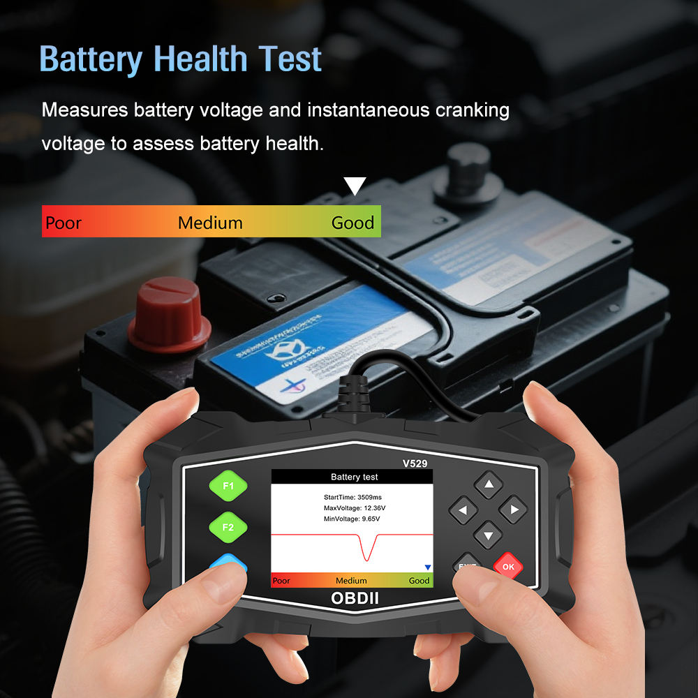 Scanner Automotriz V529 OBD2 Scanner Car Engine Fault Code Reader Automotive OBD2 Car Scanner for Car Diagnostic Tool