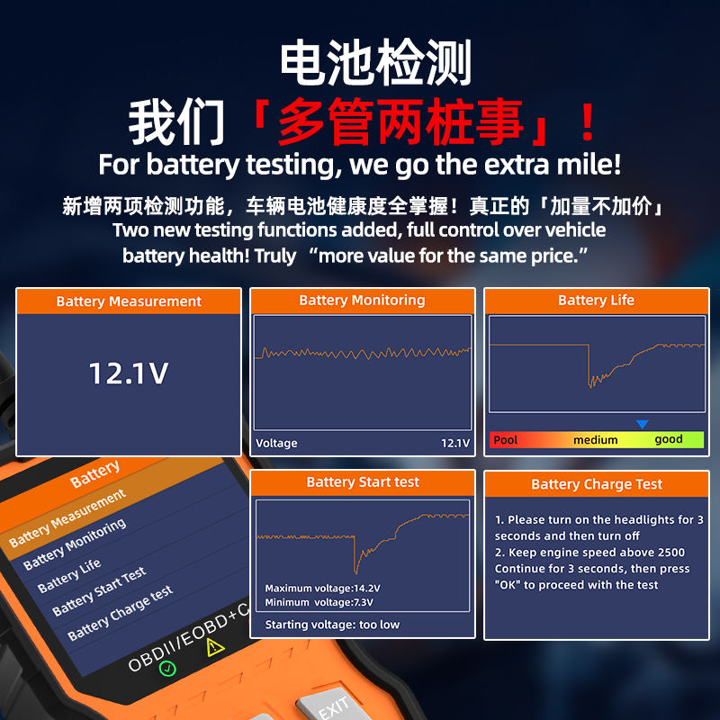 Scanner Automotriz HC368 OBD2 Scanner Car Engine Fault Analyzer Automotive OBD2 Car Diagnostic Scanner Tool