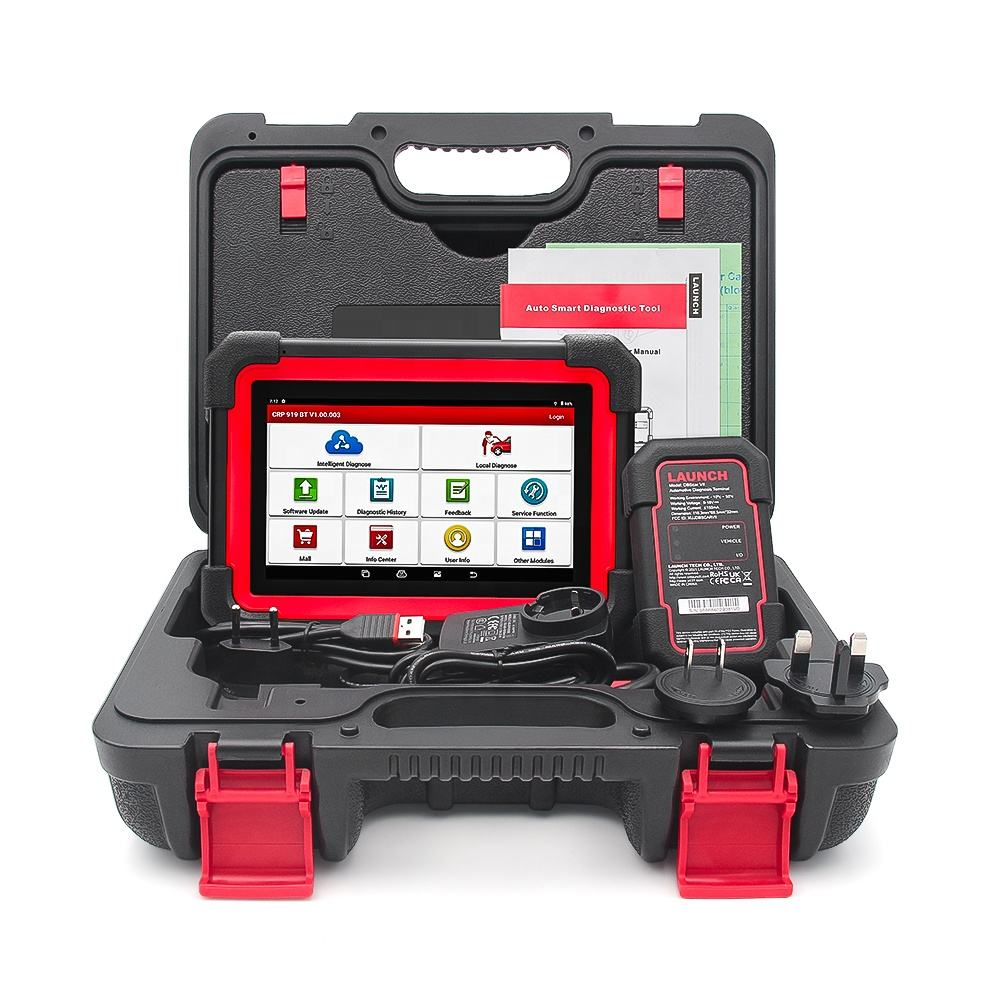 LAUNCH X431 CRP919E BT Car Diagnostic Tool with DBScar VII VCI Auto OBD OBD2 Scanner Supports Active Test ECU Coding