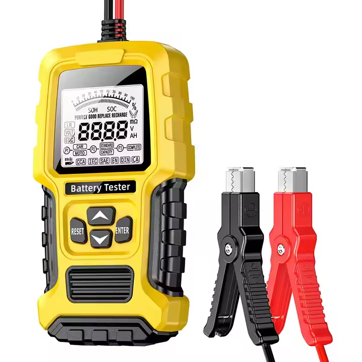 FOXSUR FBT-300 Smart 12V 24V Car Battery Tester Automobile Motorcycle Battery Voltage Tester