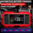 FOXSUR FBC1202E 12V/2A Smart Car Battery Charger Support Fully Automatic Trickle Lead-Acid Battery Charger