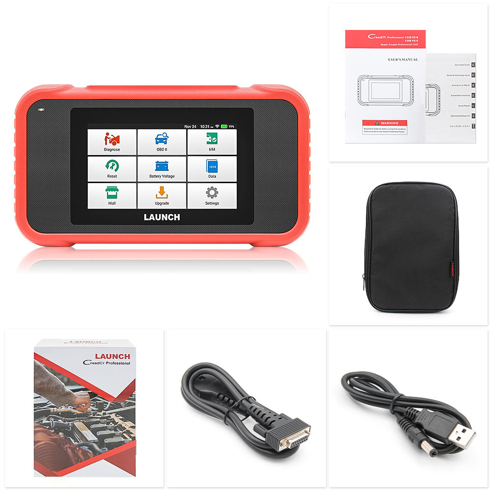 LAUNCH X431 CRP129E V3.0 Elite OBD2 Code Reader Scanner Universal Car Diagnostic Tool