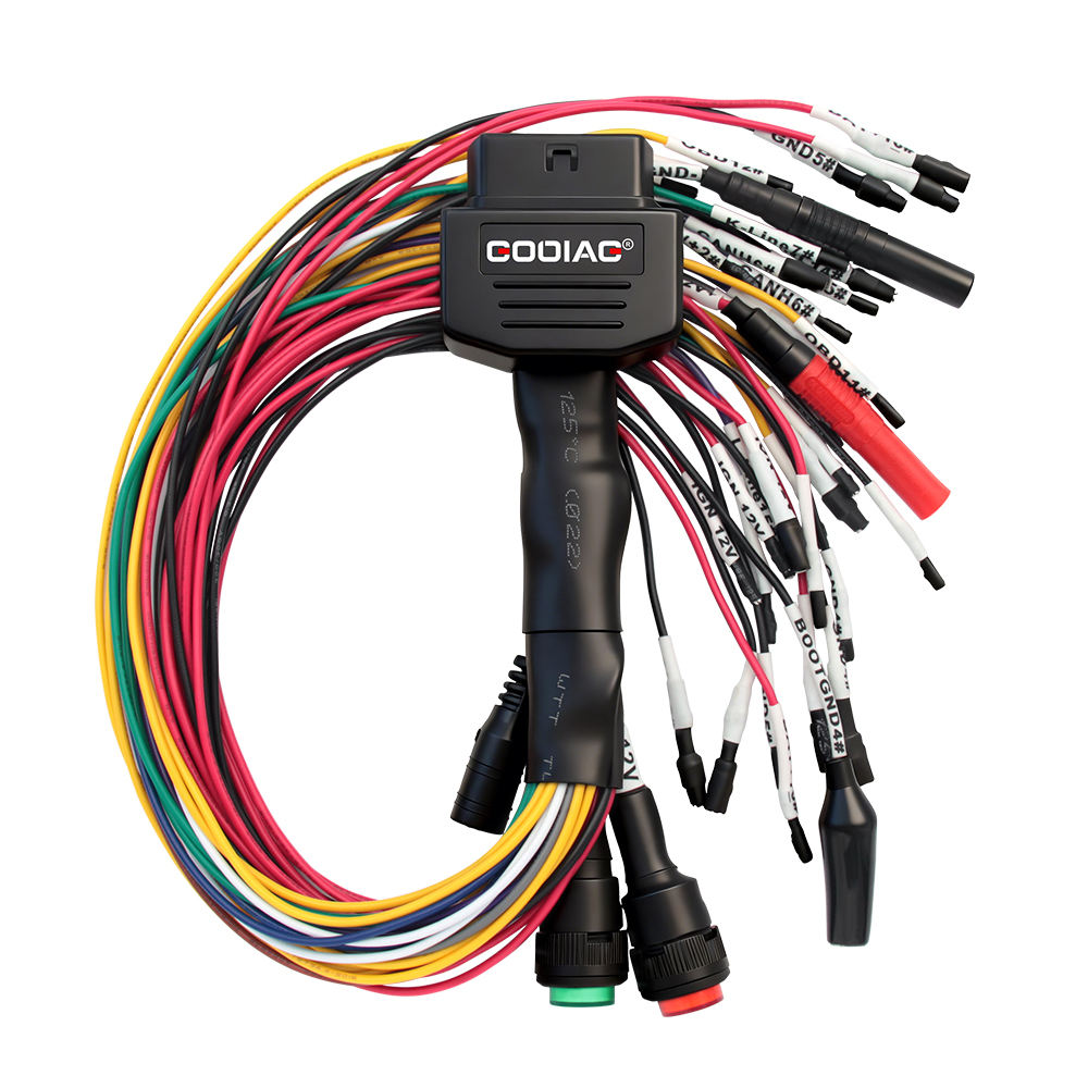 GODIAG Tricore OBD2 Jumper Cable Full Protocol Breakout Bench Work With MPPS KESS KTAG ECU Programmer