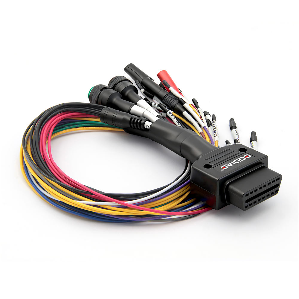GODIAG Tricore OBD2 Jumper Cable Full Protocol Breakout Bench Work With MPPS KESS KTAG ECU Programmer