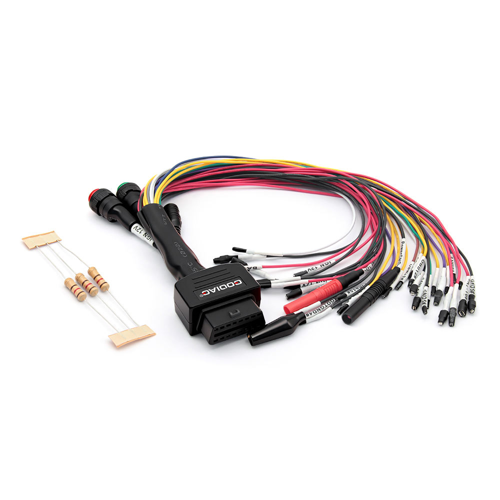 GODIAG Tricore OBD2 Jumper Cable Full Protocol Breakout Bench Work With MPPS KESS KTAG ECU Programmer