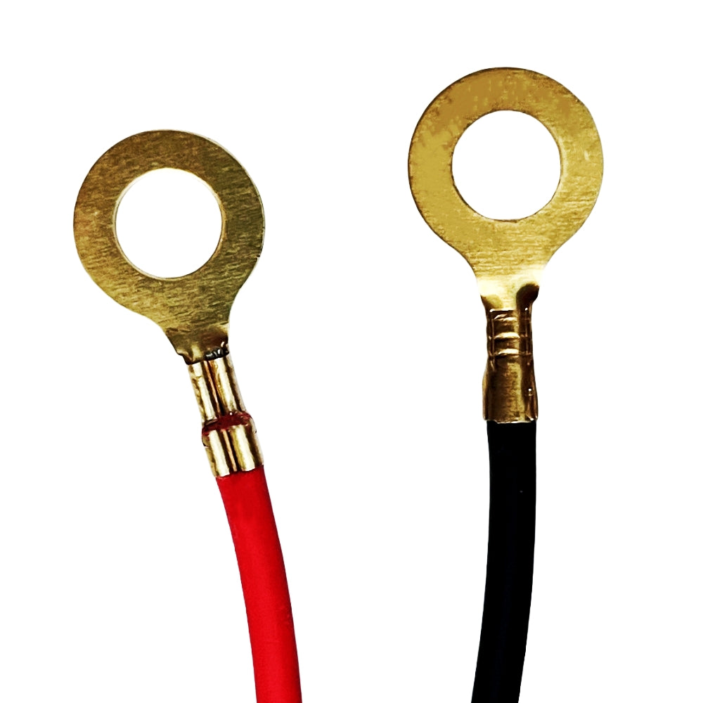 Battery Charging Cable 22AWG O Ring Terminal Quick Disconnect Power Connector Cable for Car and Motorcycle Charger Power