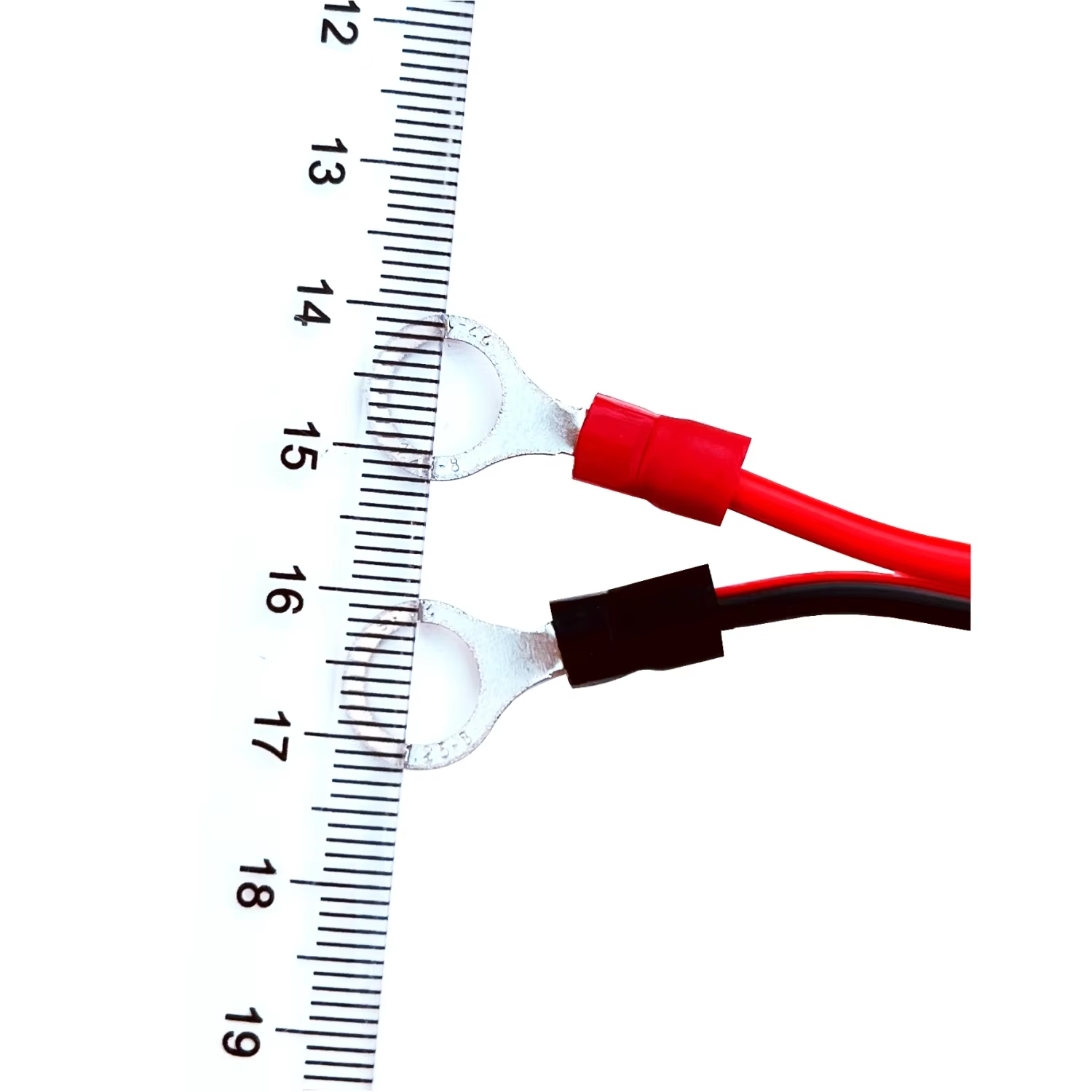 O-type Terminal to SAE Cable Car/Motorcycle Battery Charging Terminal Extension Cable with 10A Fuse 60cm 18AWG