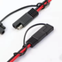 O-type Terminal to SAE Cable Car/Motorcycle Battery Charging Terminal Extension Cable with 10A Fuse 60cm 18AWG