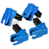 4pcs Car Brake Oil Pipe Plug Automotive Brake Nozzle Clamp Oil Tool Brake Tubing to Prevent Oil Spills Car Repair Tool