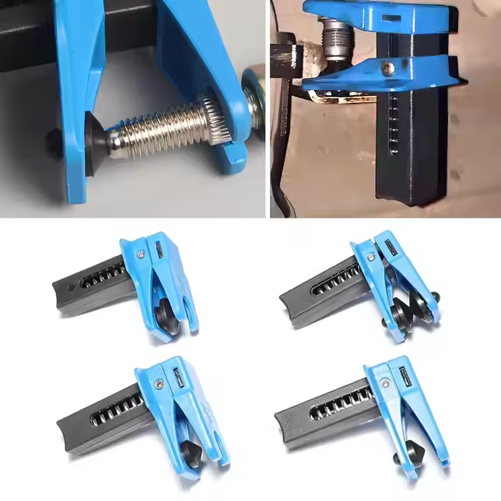 4pcs Car Brake Oil Pipe Plug Automotive Brake Nozzle Clamp Oil Tool Brake Tubing to Prevent Oil Spills Car Repair Tool
