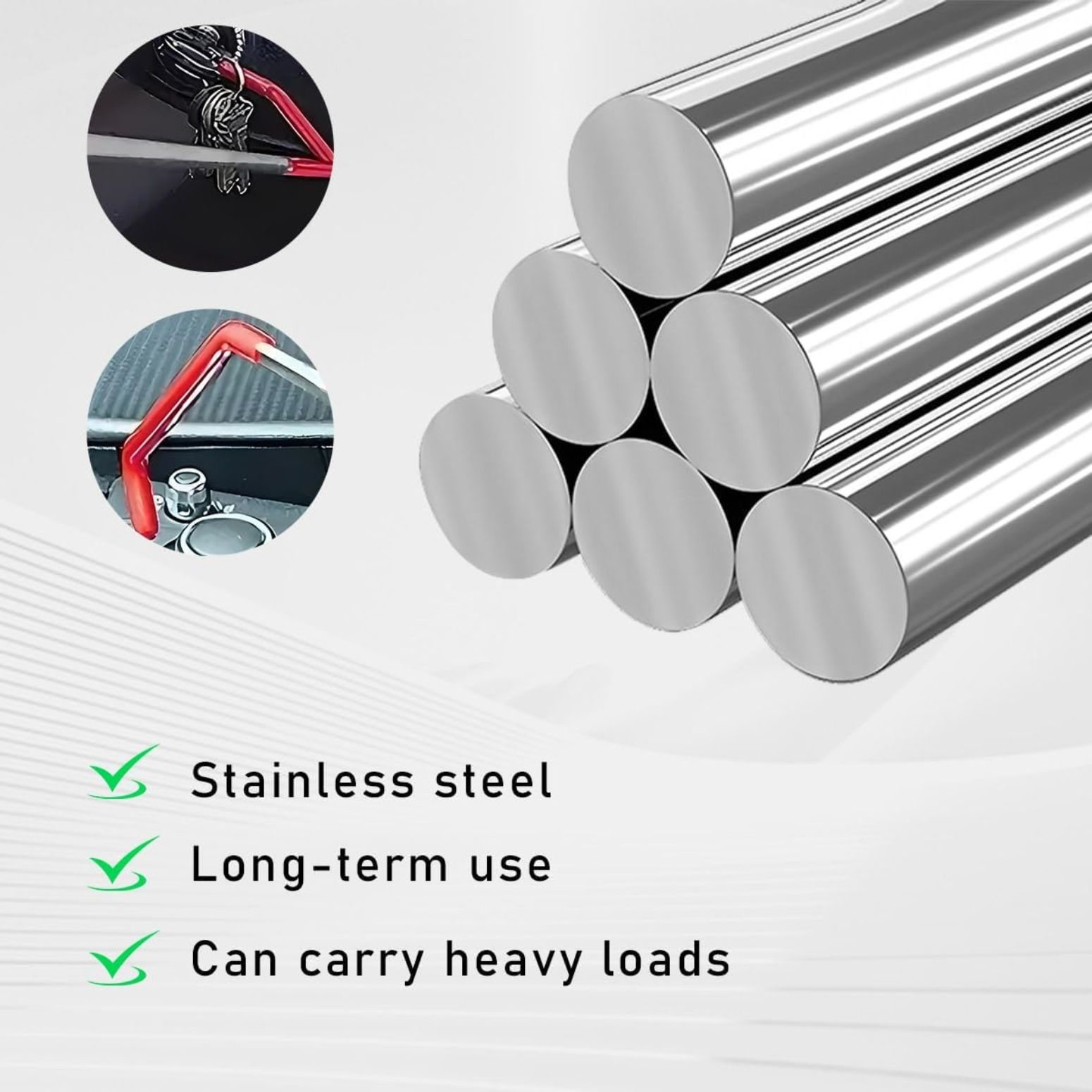 10pcs/set Car Door Repair Hand Tools 170cm Long Reach Grabber Tool Set