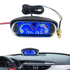 2 in 1 LCD Car Water Temperature Voltage Gauge Sensor 10mm Meter Voltmeter Voltage Digital Horizontal Temp Gauge