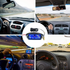2 in 1 LCD Car Water Temperature Voltage Gauge Sensor 10mm Meter Voltmeter Voltage Digital Horizontal Temp Gauge