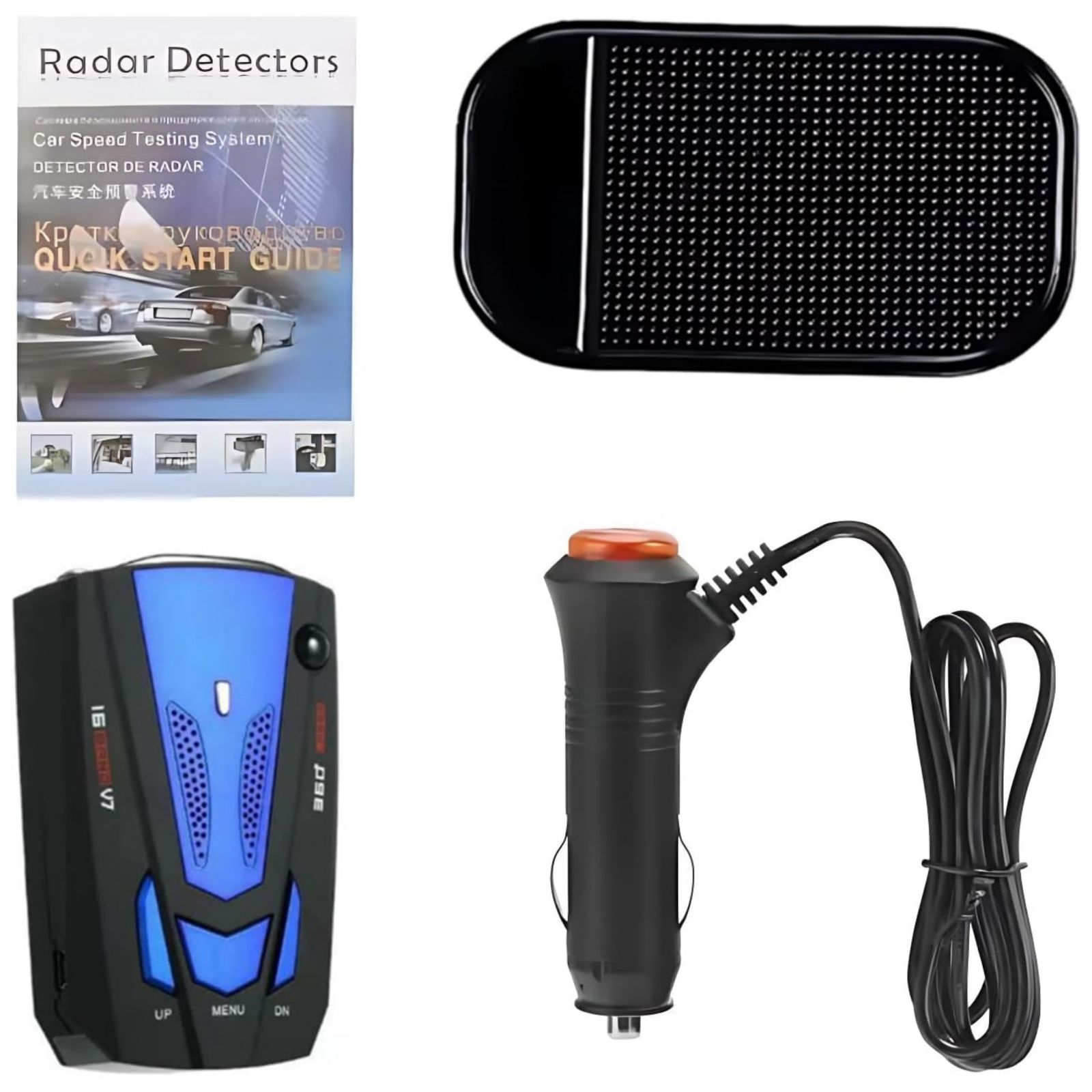 V7 Car Speed Measuring Electronic Dog radar Speed Measuring Instrument Vehicle Speed Radar Detector